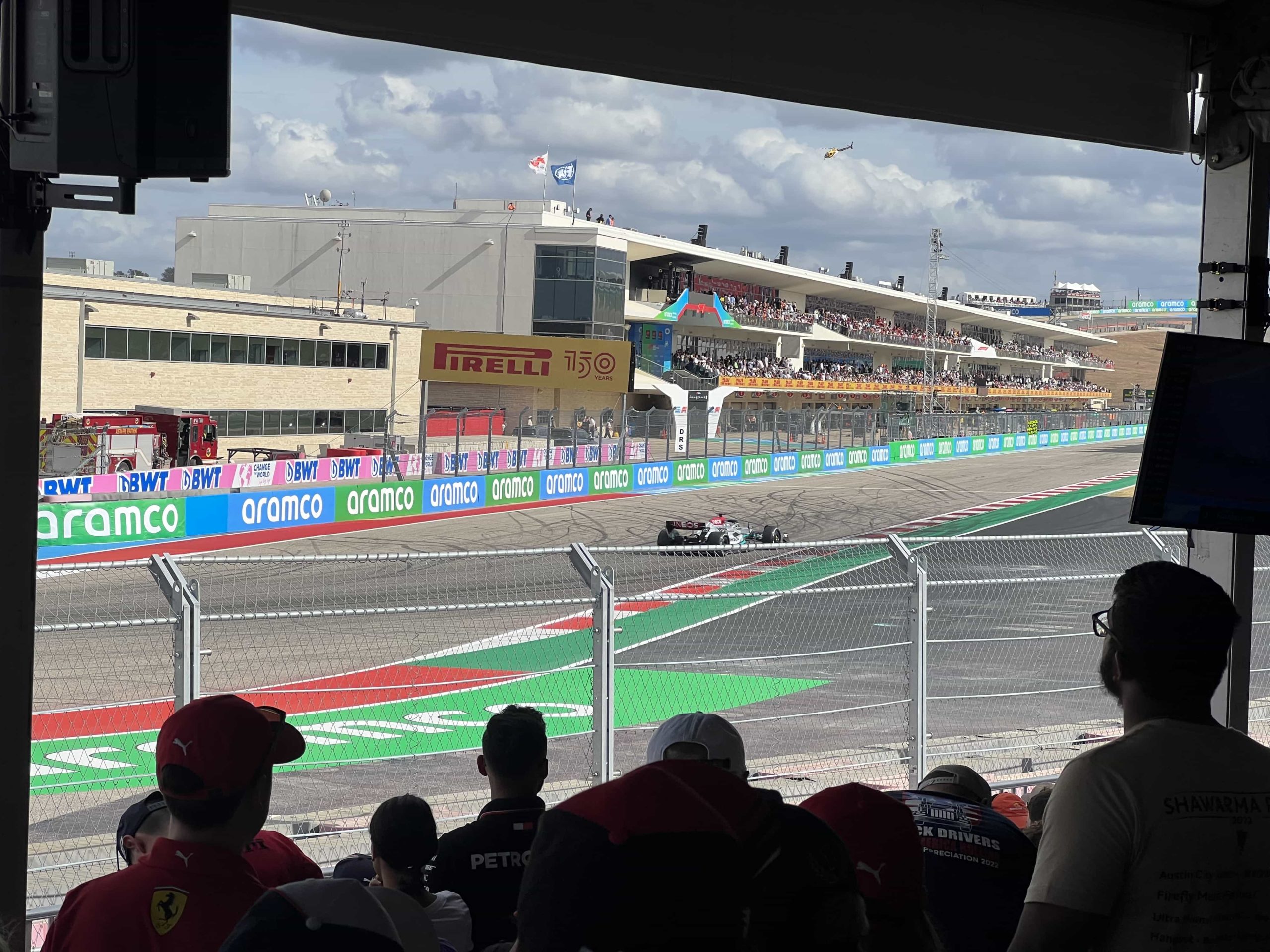 My Podium Club experience at the US Grand Prix, 2022 Landing Lifestyle