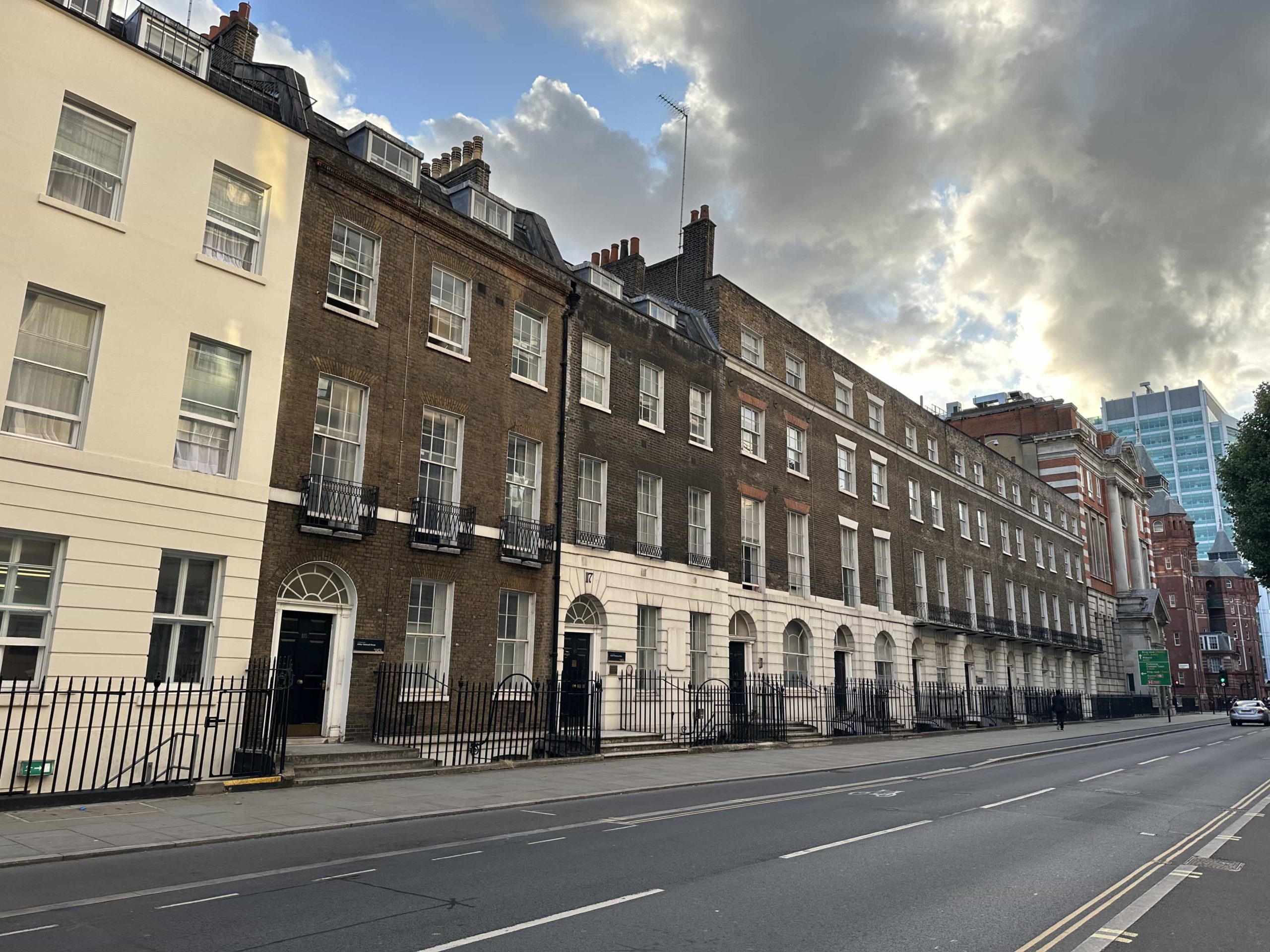 The exterior of UCL's Arthur Tattersall House building